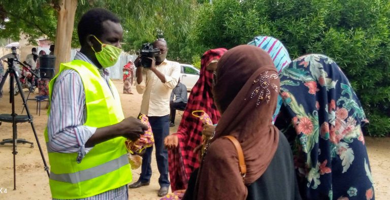 COVID-19 : L’ACIEDD remet un don au centre de santé de Goudji