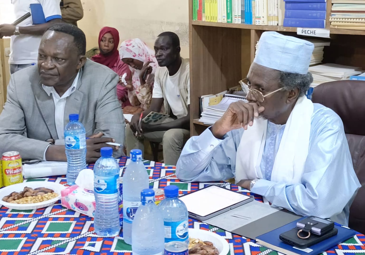 Province : Tom Erdimi évalue à Sarh les conditions de travail des enseignants du supérieur