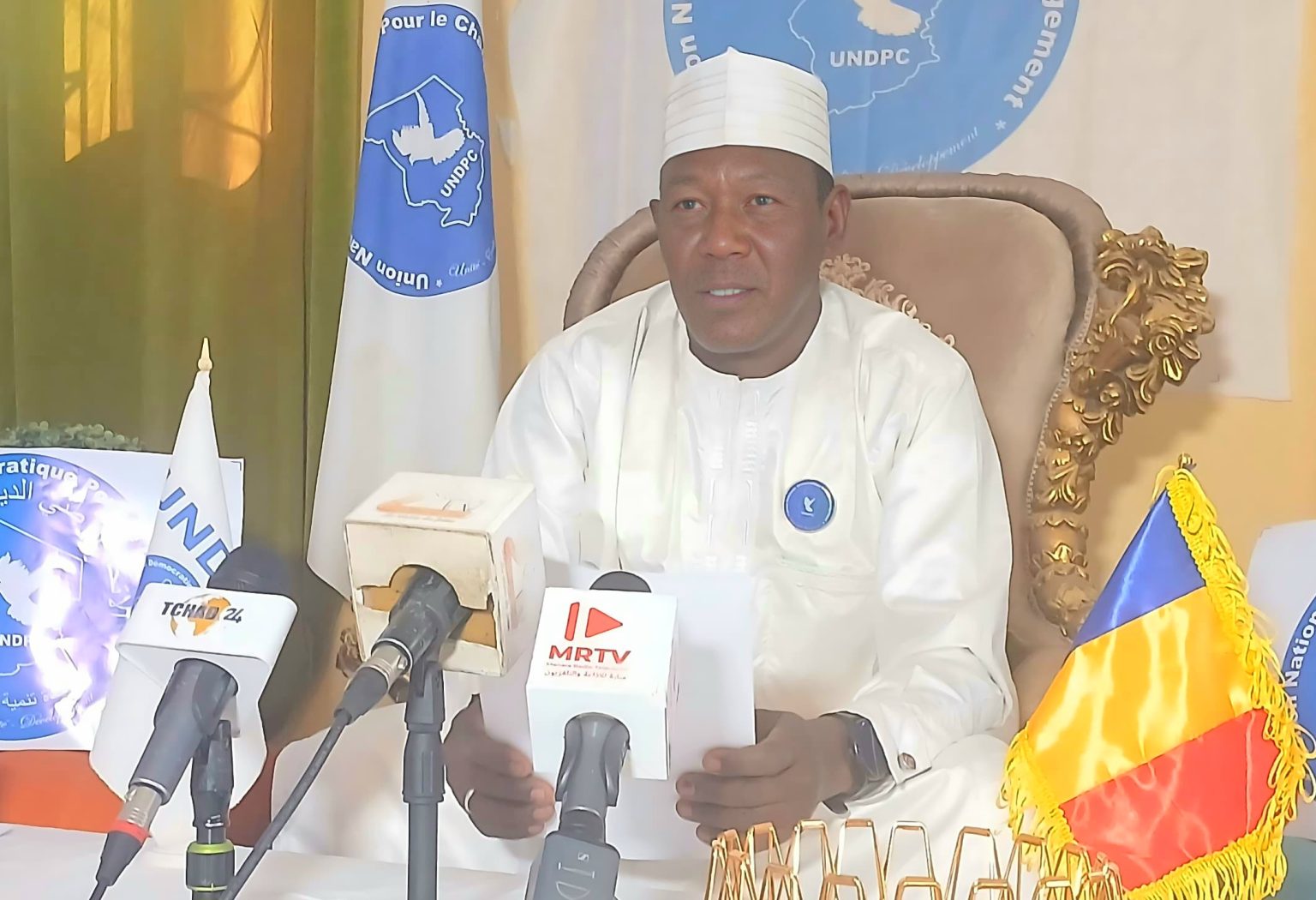 Élections Couplées : Abdoulaye Idriss prend acte des résultats provisoires