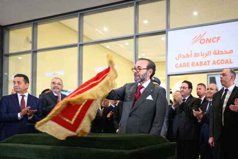 Maroc : le Roi Mohammed VI lance les travaux de réalisation de la Ligne à Grande Vitesse Kénitra-Marrakech