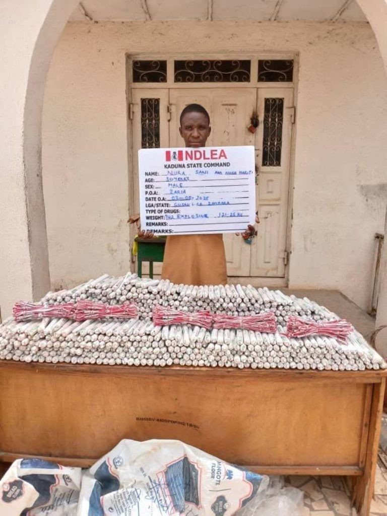 Nigéria : 942 explosifs saisis vers Zamfara, un suspect arrêté
