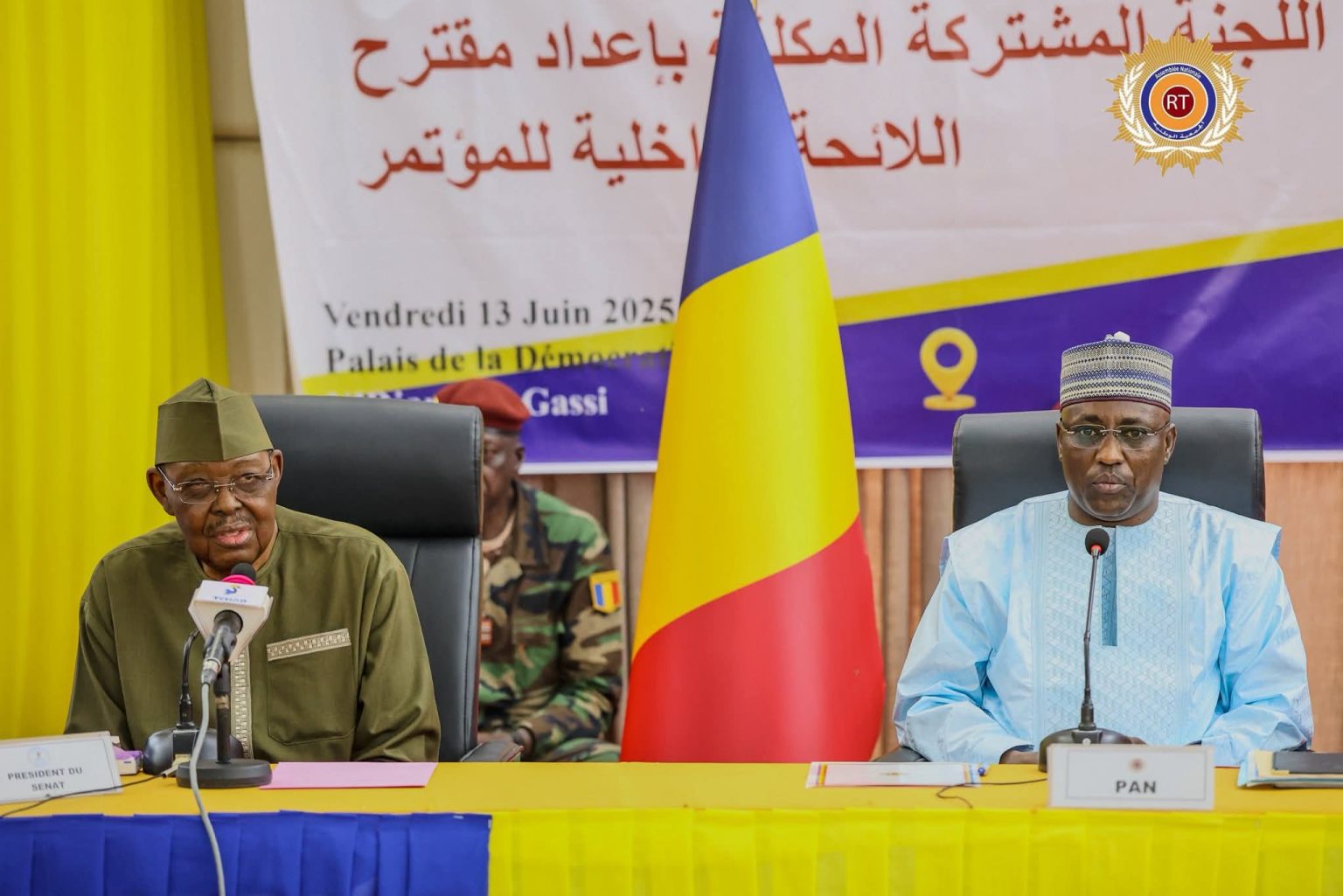 Tchad : Le comité mixte paritaire pour l’élaboration du règlement intérieur du Congrès installé